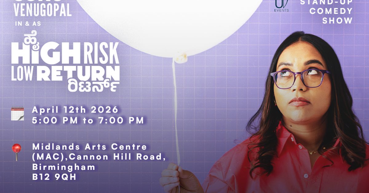 “High Risk Low Return” – A Solo Kannada Stand up comedy special by Sonu Venugopal